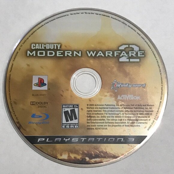 PS3 Call of Duty Modern Warfare 2 Playstation 3 - Picture 1 of 2